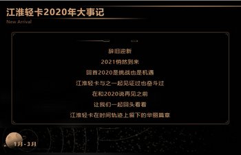 【有大事】歡迎檢閱！2020江淮輕卡大事記 